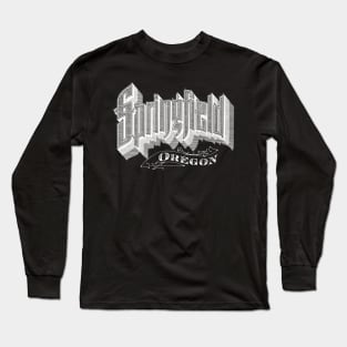 Vintage Springfield, OR Long Sleeve T-Shirt